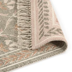 Cecile 8 x 10 Reversible Rug - Olive Green and Earthy Beige