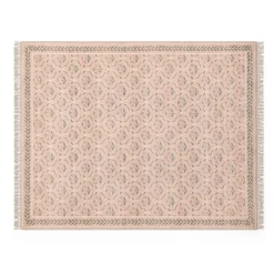 Cecile 8 x 10 Reversible Rug - Olive Green and Earthy Beige