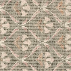 Cecile 9 x 12 Reversible Rug - Olive Green and Earthy Beige