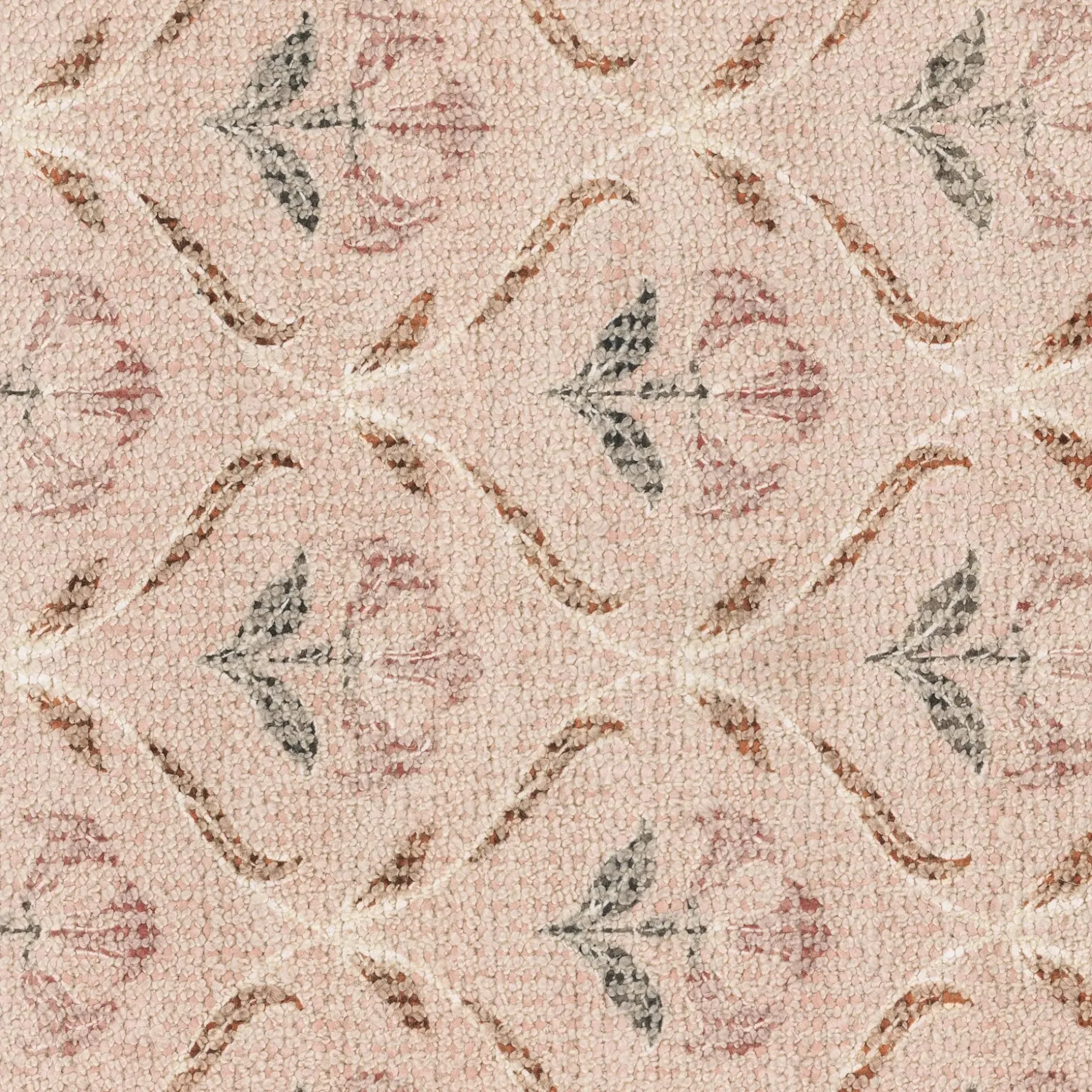 Cecile 9 x 12 Reversible Rug - Olive Green and Earthy Beige