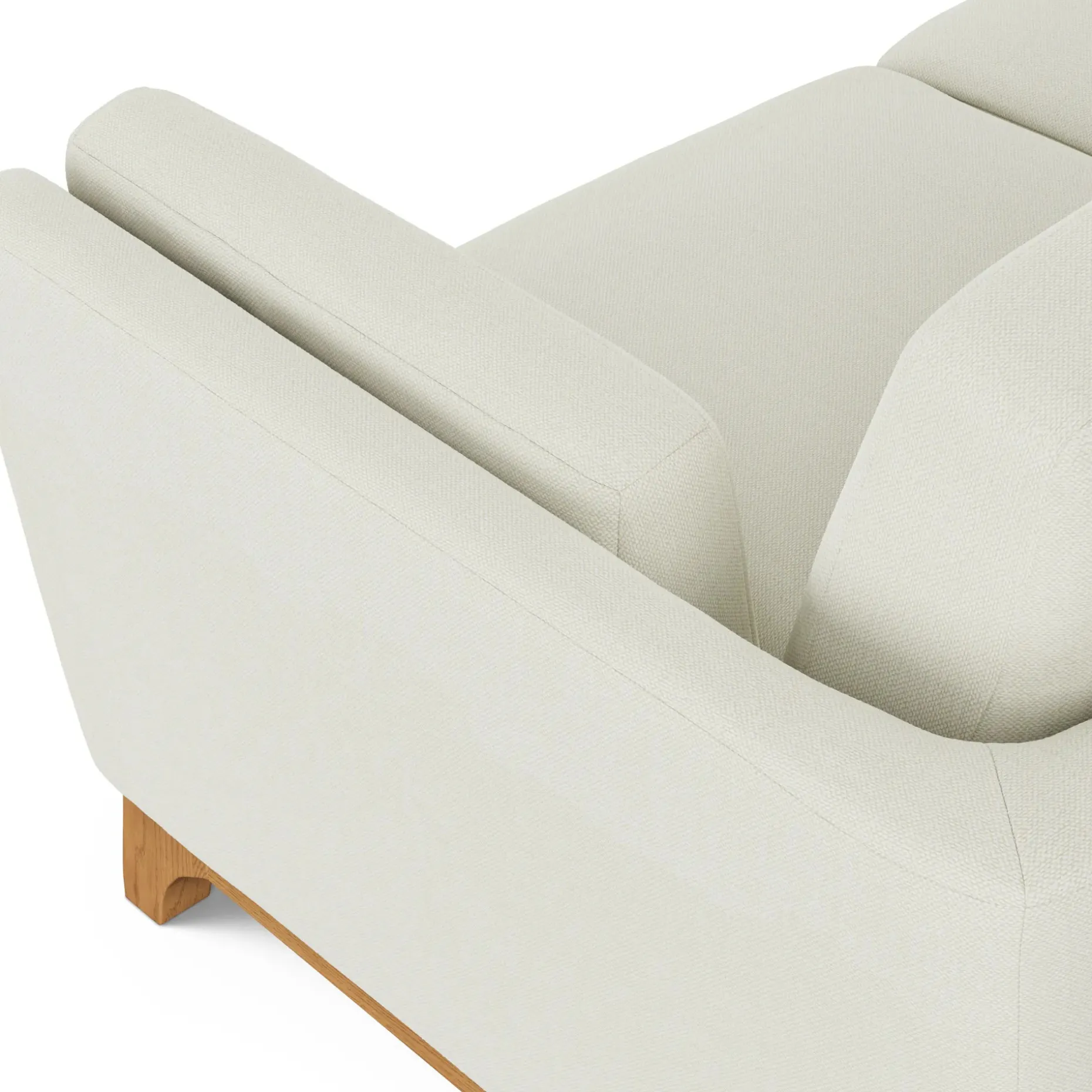 Ceni 88" Corner Sectional - Buckler Ivory