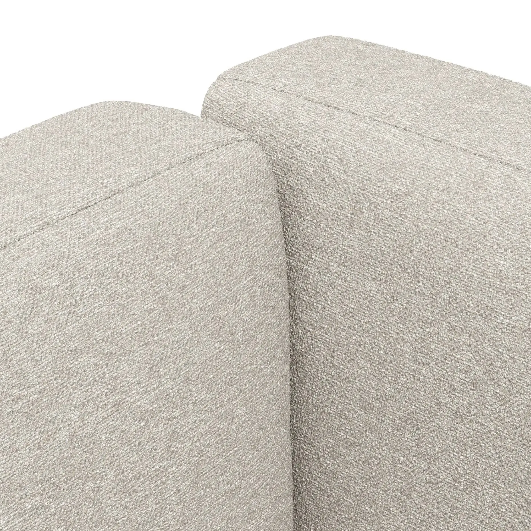 Ceni 88" Corner Sectional - Chalk Gray