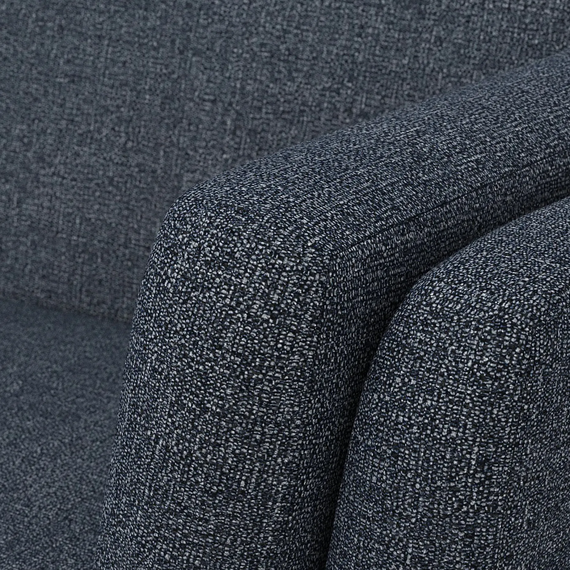 Ceni 88" Corner Sectional - Denim Blue