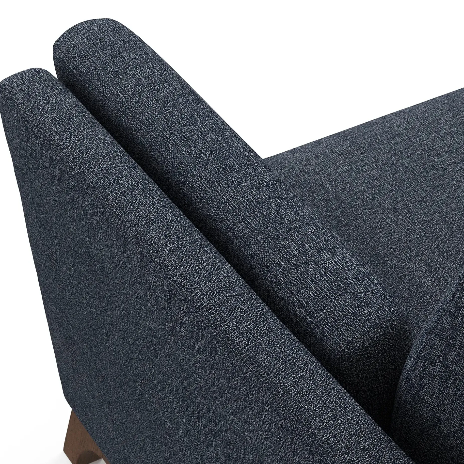 Ceni 88" Corner Sectional - Denim Blue