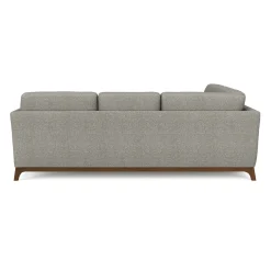 Ceni 88" Corner Sectional - Quarry Gray