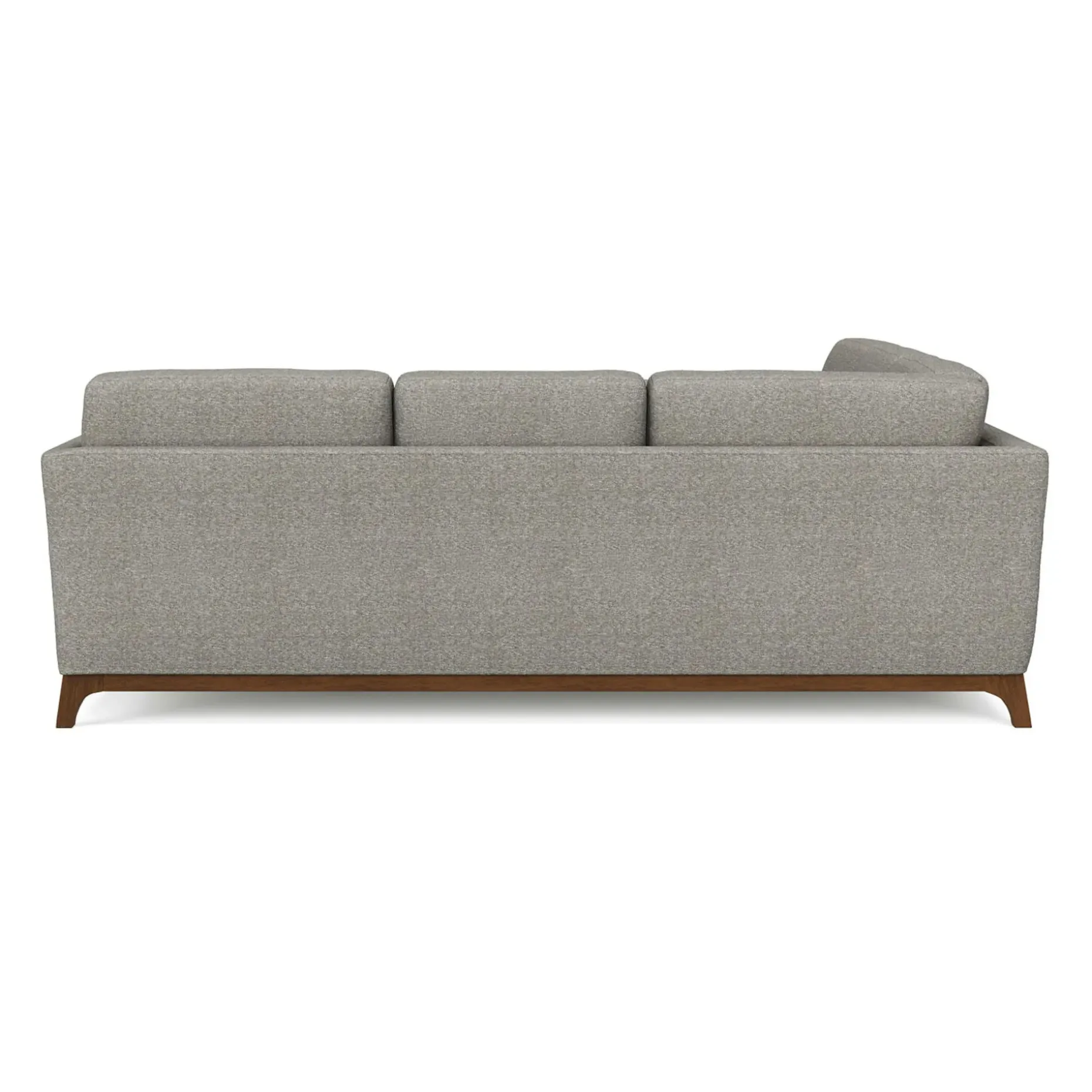 Ceni 88" Corner Sectional - Quarry Gray