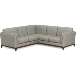 Ceni 88" Corner Sectional - Quarry Gray
