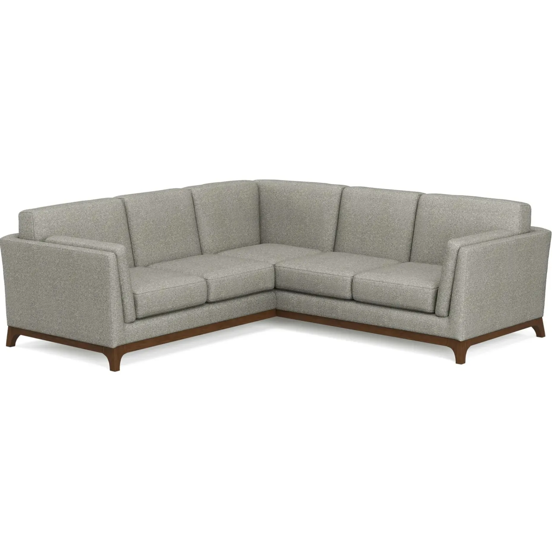 Ceni 88" Corner Sectional - Quarry Gray