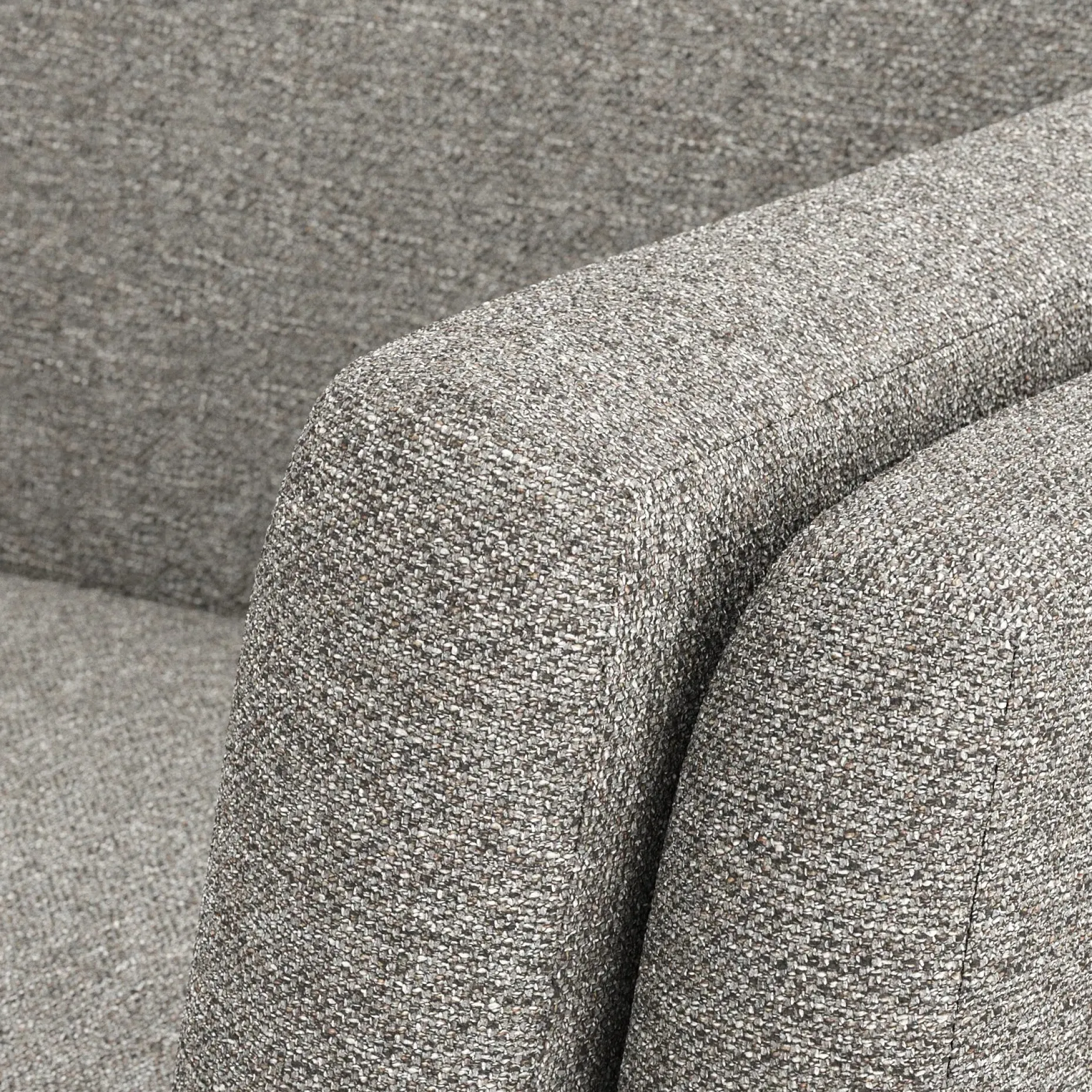 Ceni 88" Corner Sectional - Quarry Gray