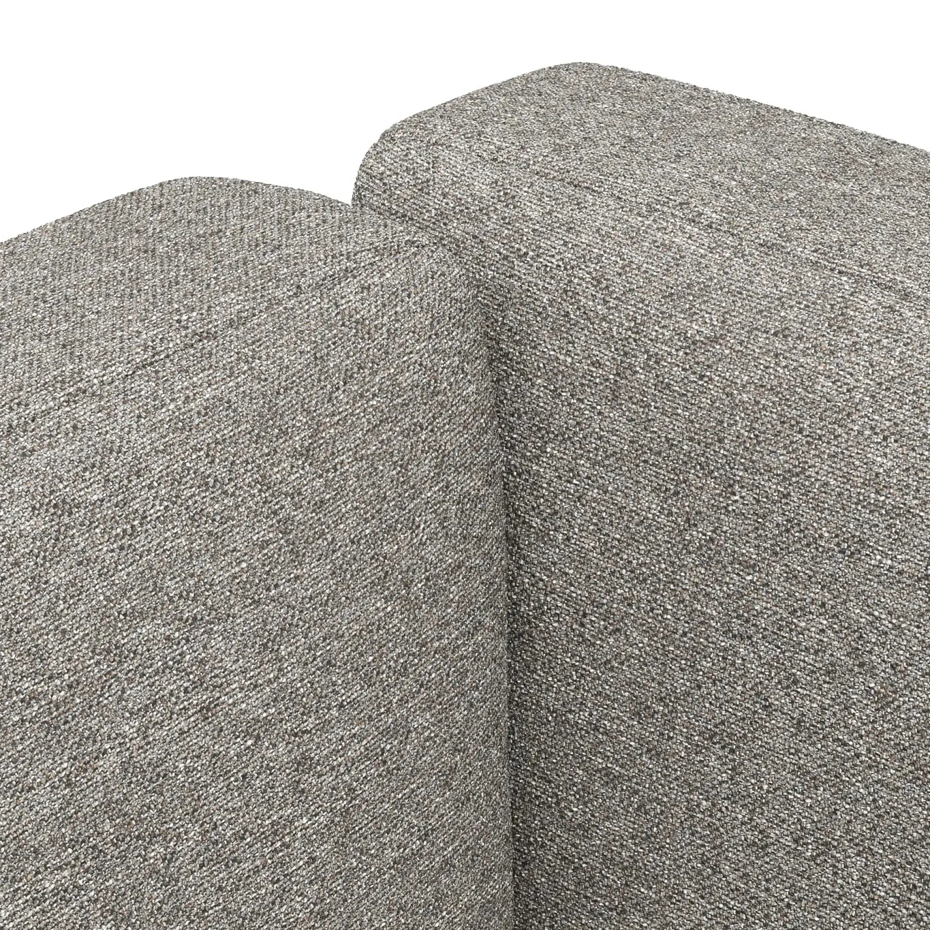 Ceni 88" Corner Sectional - Quarry Gray