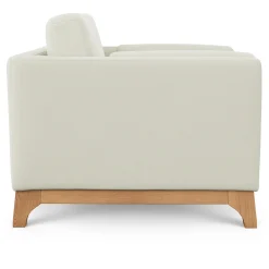 Ceni 39" Lounge Chair - Buckler Ivory