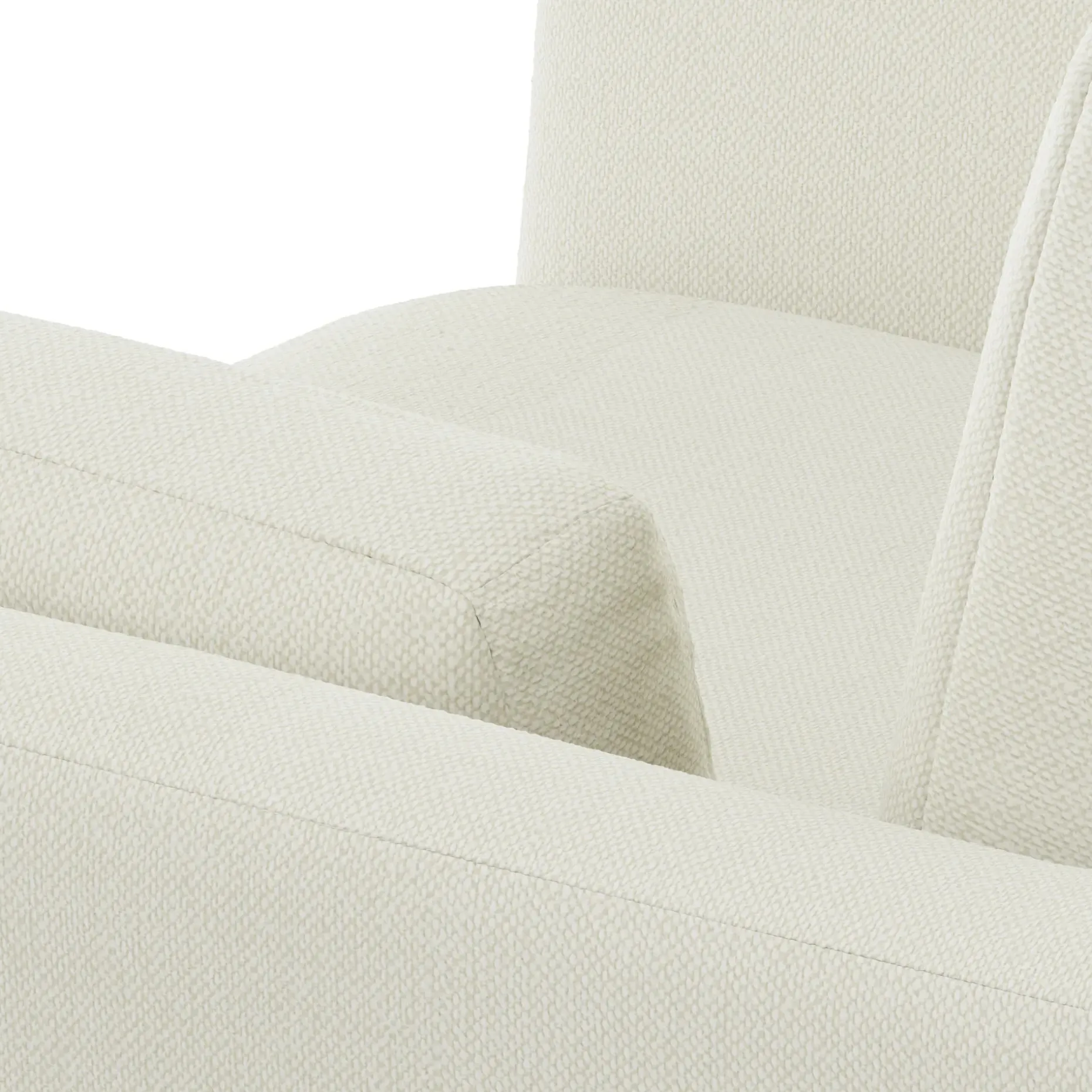 Ceni 39" Lounge Chair - Buckler Ivory