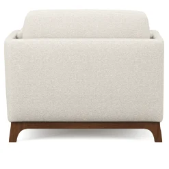 Ceni 39" Lounge Chair - Chalk Gray