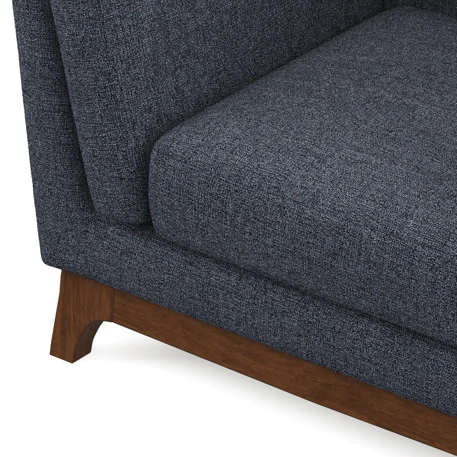 Ceni 39" Lounge Chair - Denim Blue