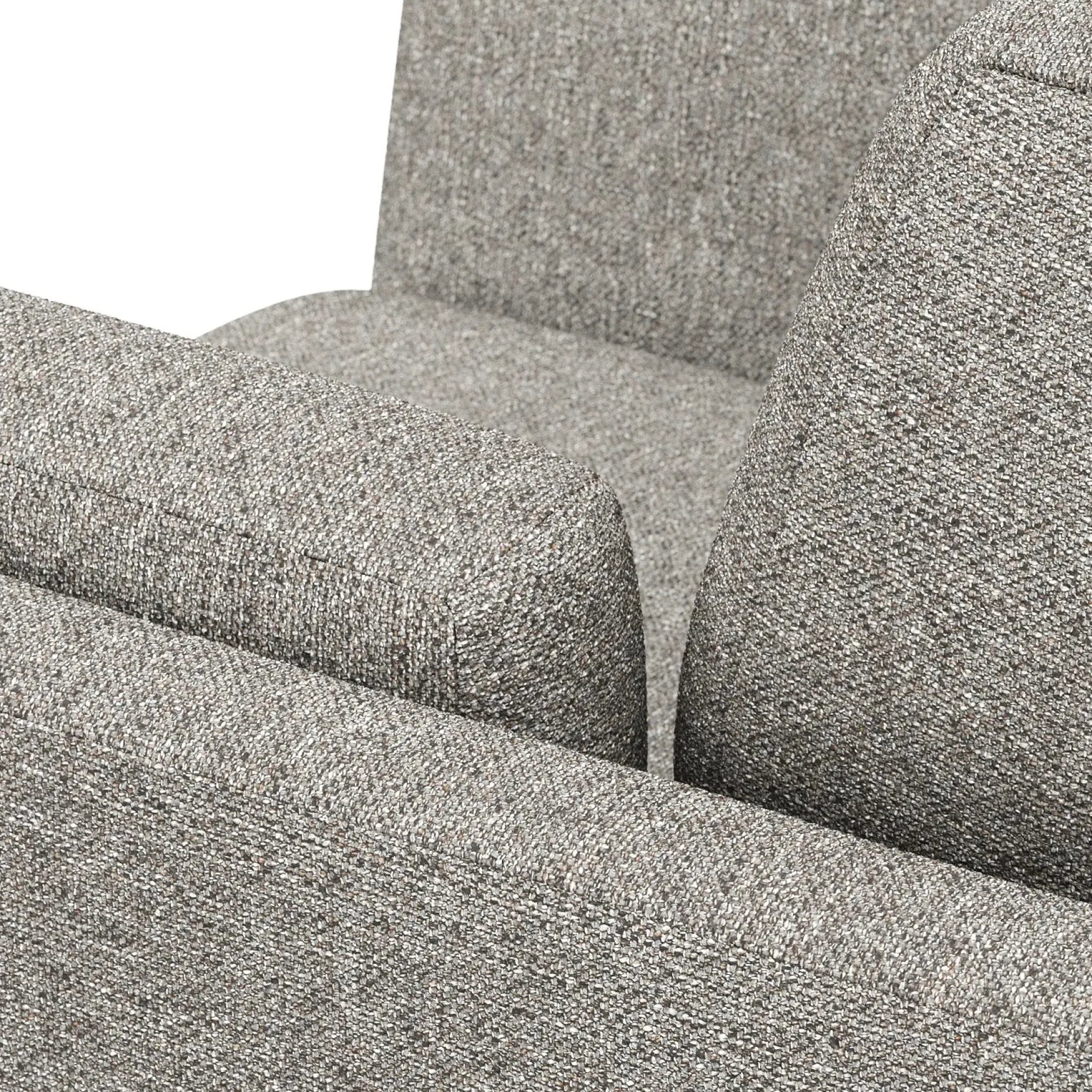 Ceni 39" Lounge Chair - Quarry Gray