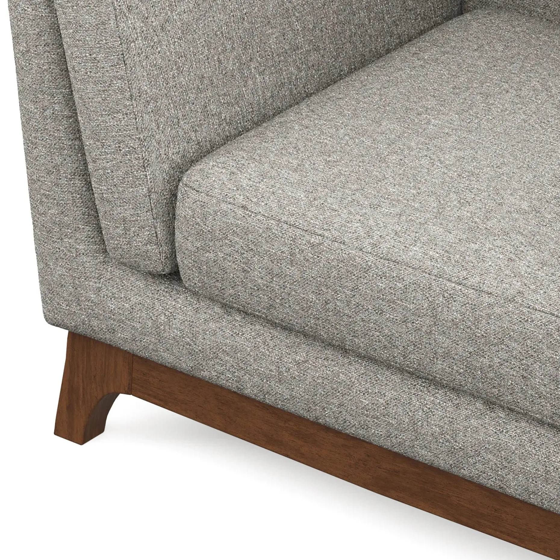 Ceni 39" Lounge Chair - Quarry Gray
