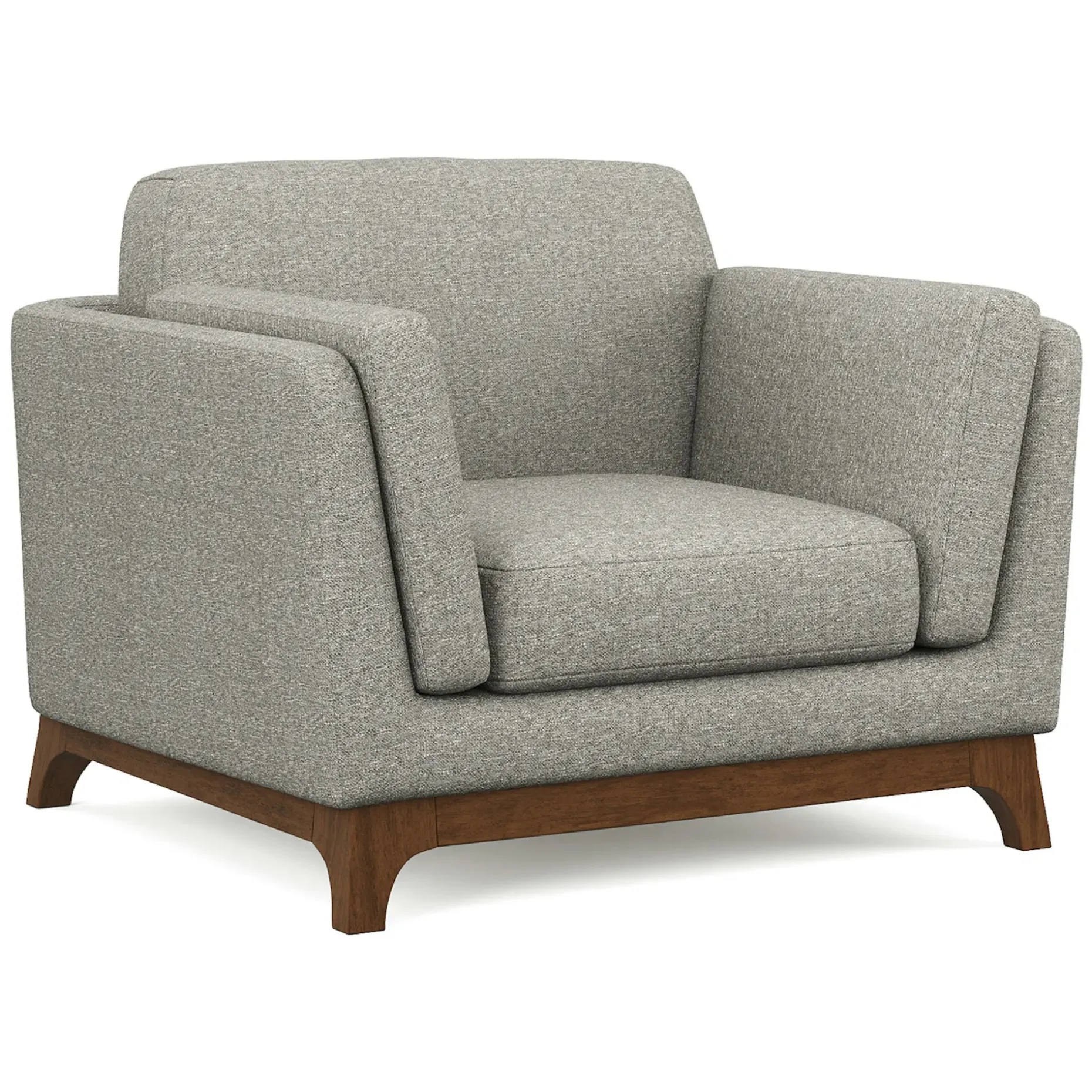 Ceni 39" Lounge Chair - Quarry Gray