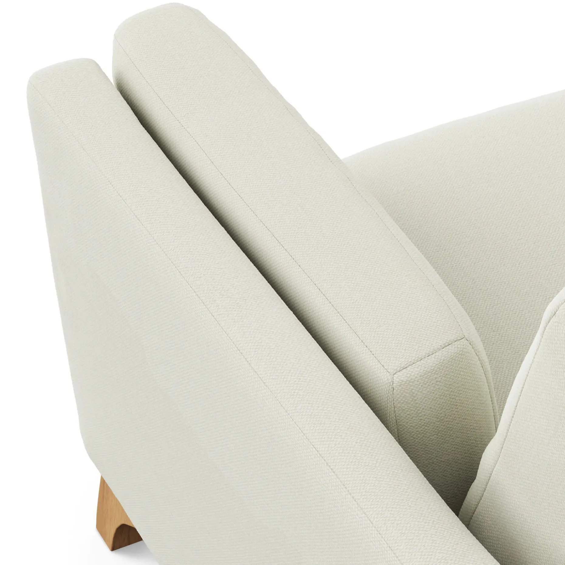 Ceni 61" Loveseat - Buckler Ivory
