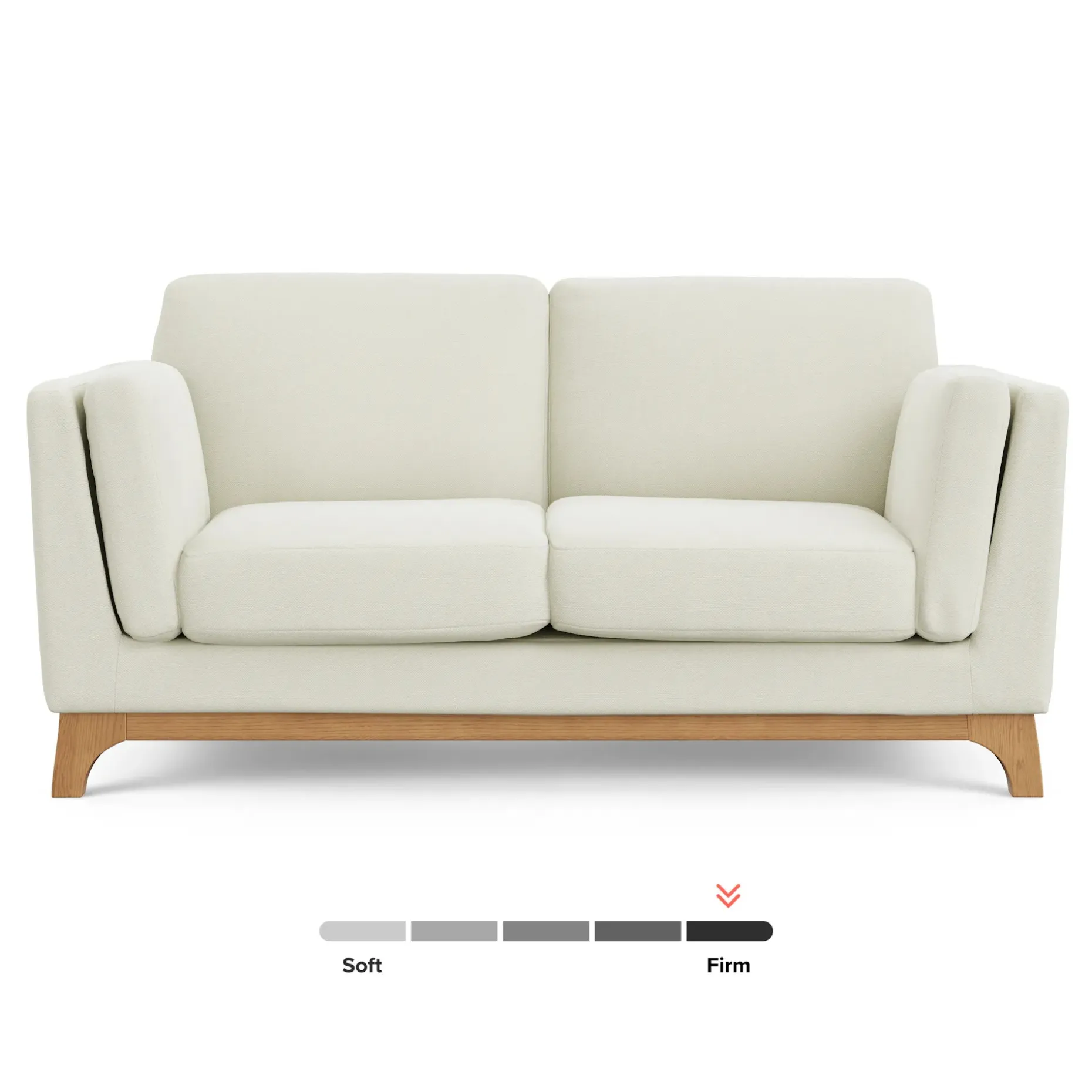 Ceni 61" Loveseat - Buckler Ivory