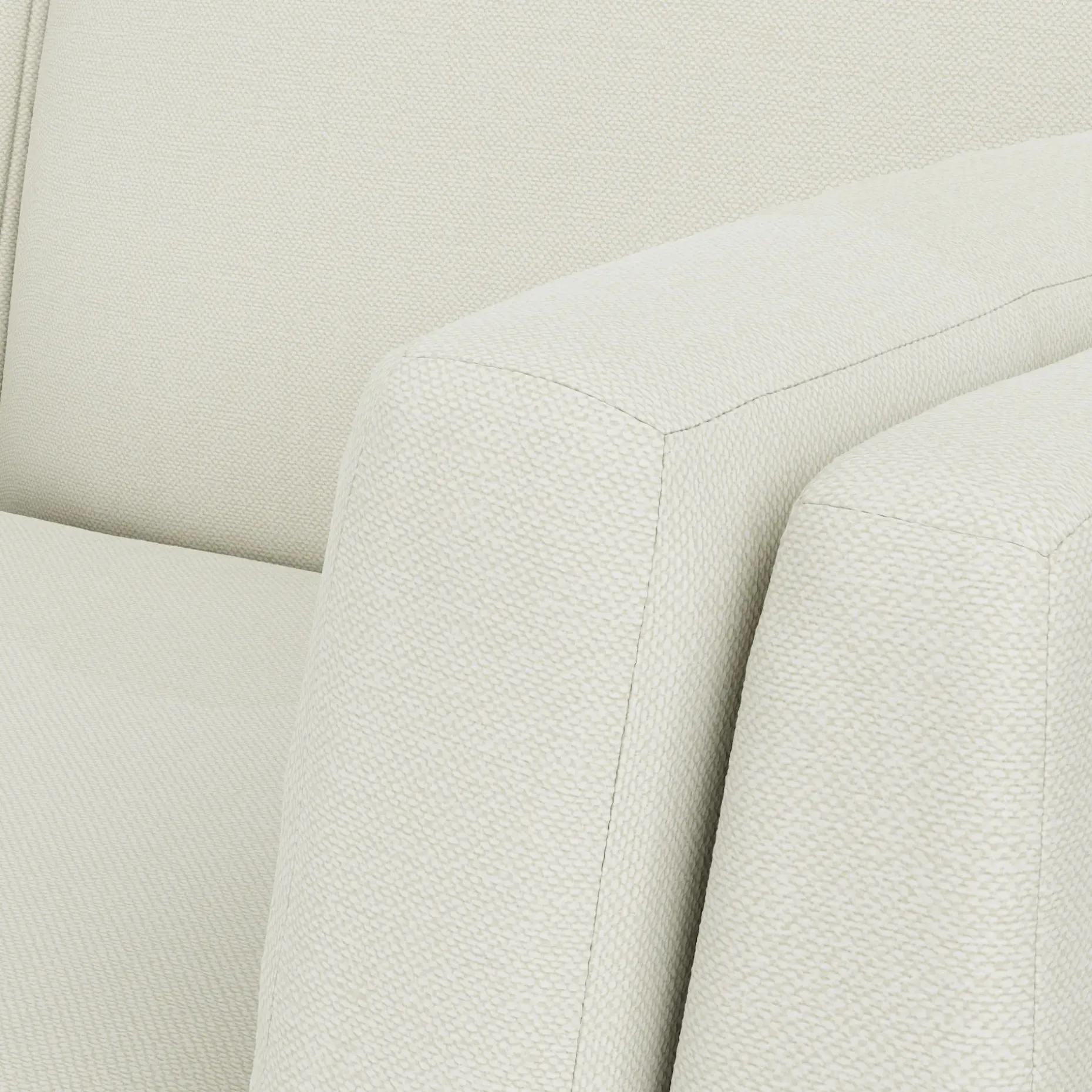 Ceni 61" Loveseat - Buckler Ivory