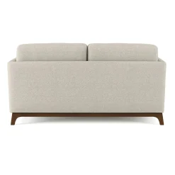 Ceni 61" Loveseat - Chalk Gray