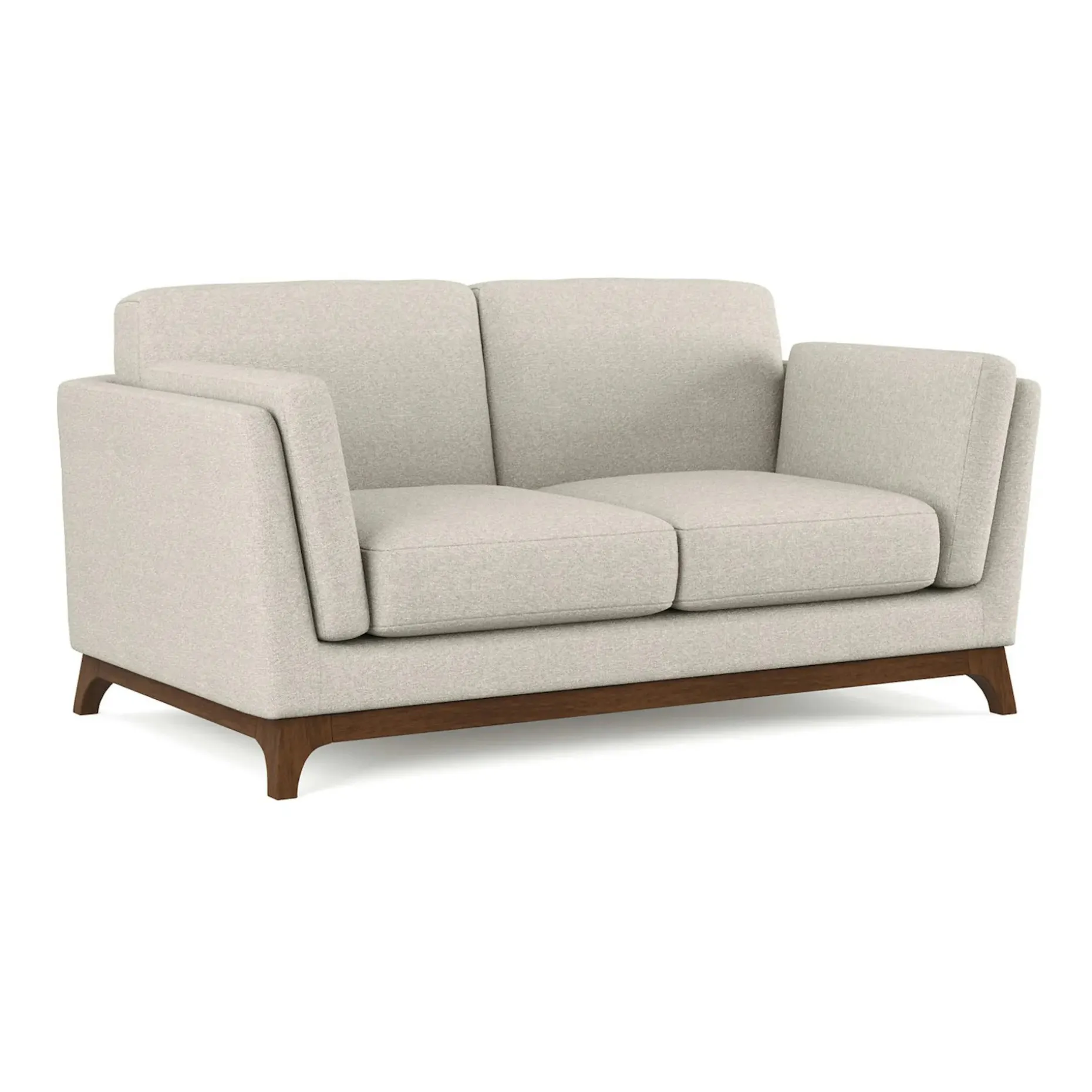 Ceni 61" Loveseat - Chalk Gray