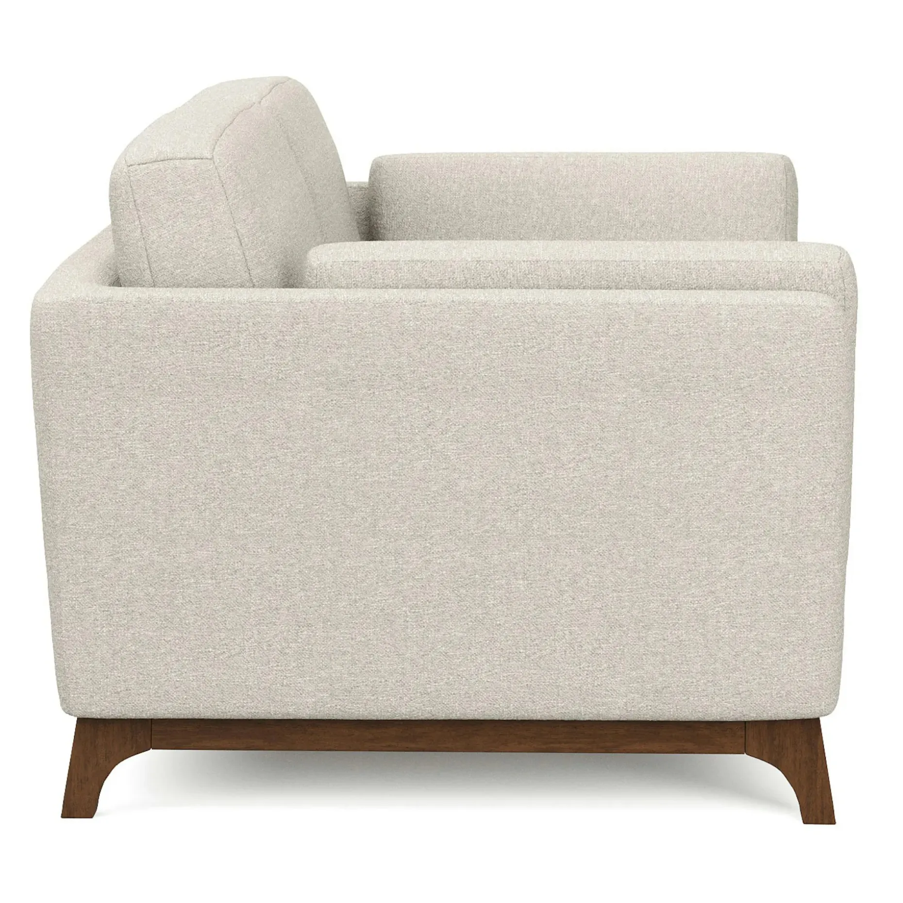 Ceni 61" Loveseat - Chalk Gray