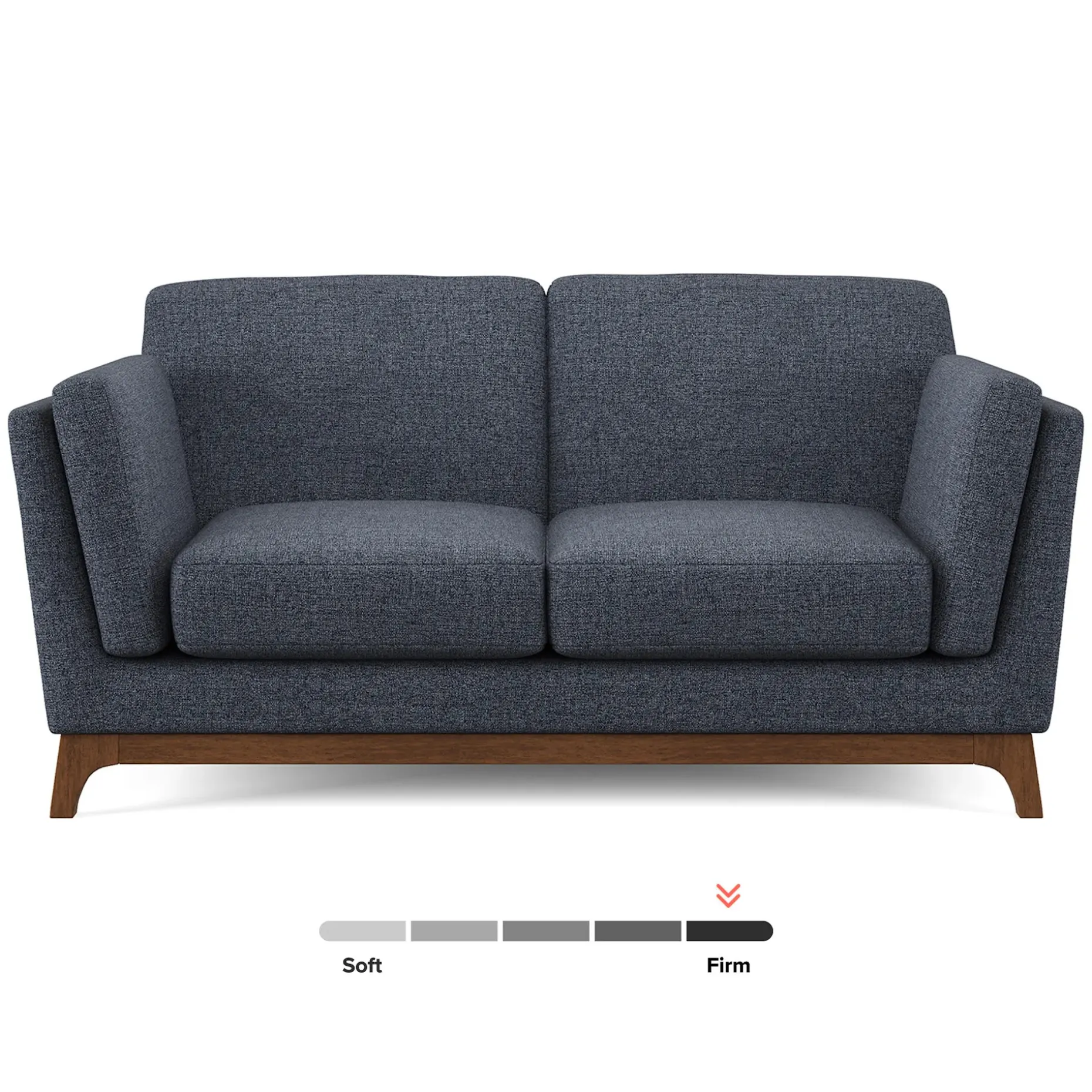 Ceni 61" Loveseat - Denim Blue