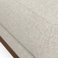 Ceni 35" Ottoman - Chalk Gray