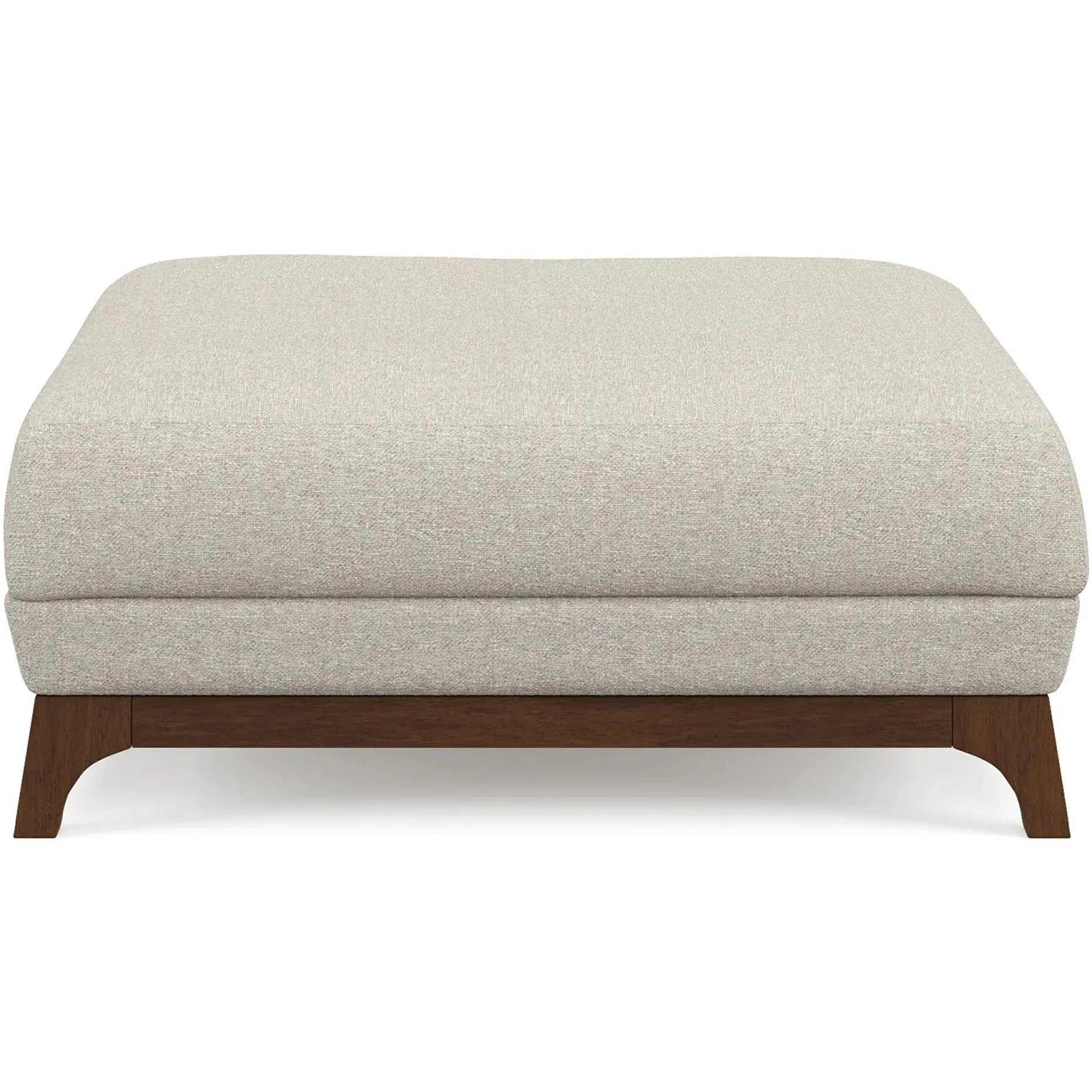 Ceni 35" Ottoman - Chalk Gray