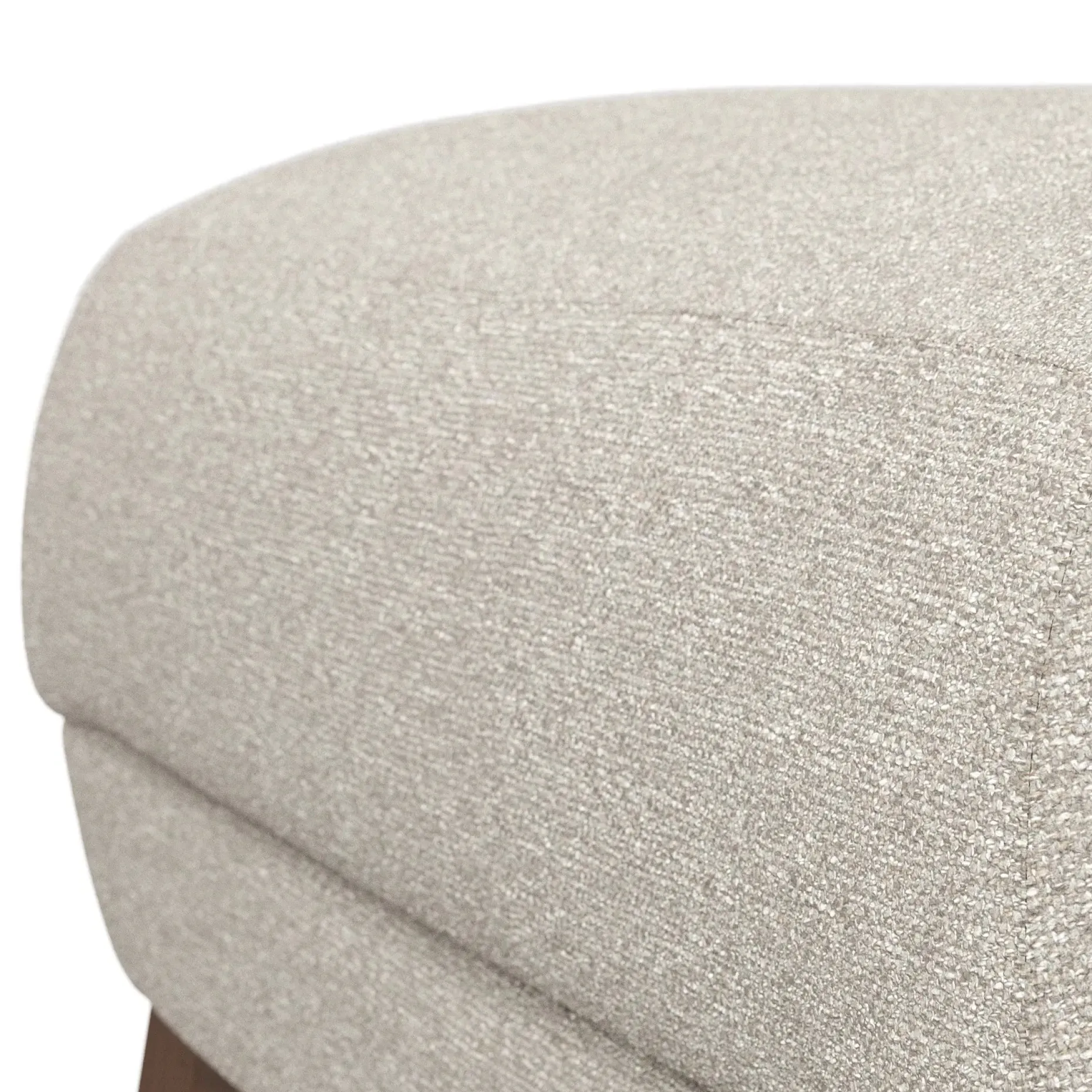 Ceni 35" Ottoman - Chalk Gray