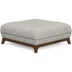 Ceni 35" Ottoman - Quarry Gray