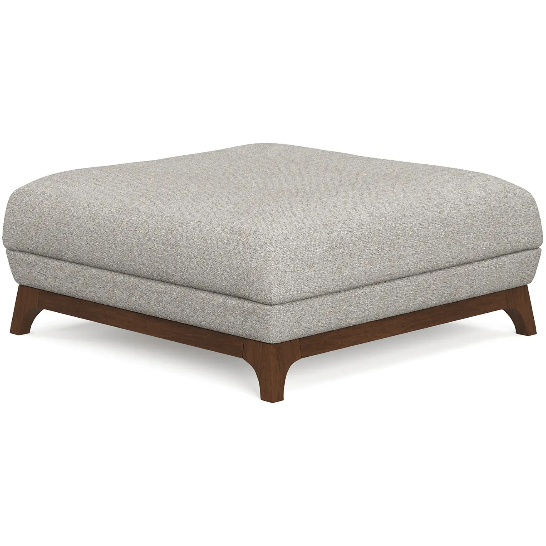 Ceni 35" Ottoman - Quarry Gray