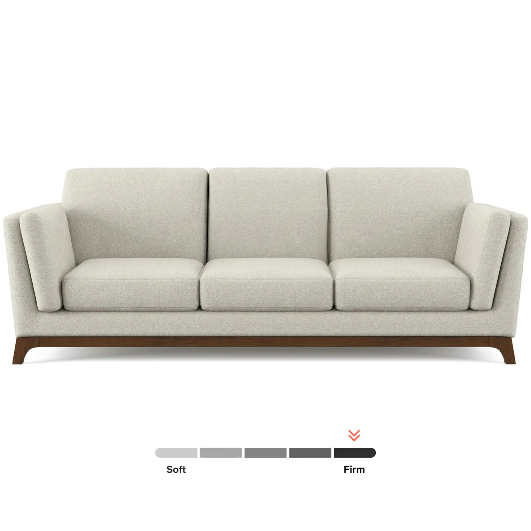 Ceni 83" Sofa - Chalk Gray