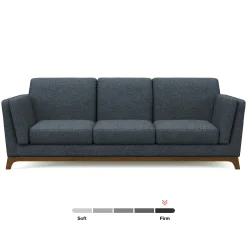 Ceni 83" Sofa - Denim Blue