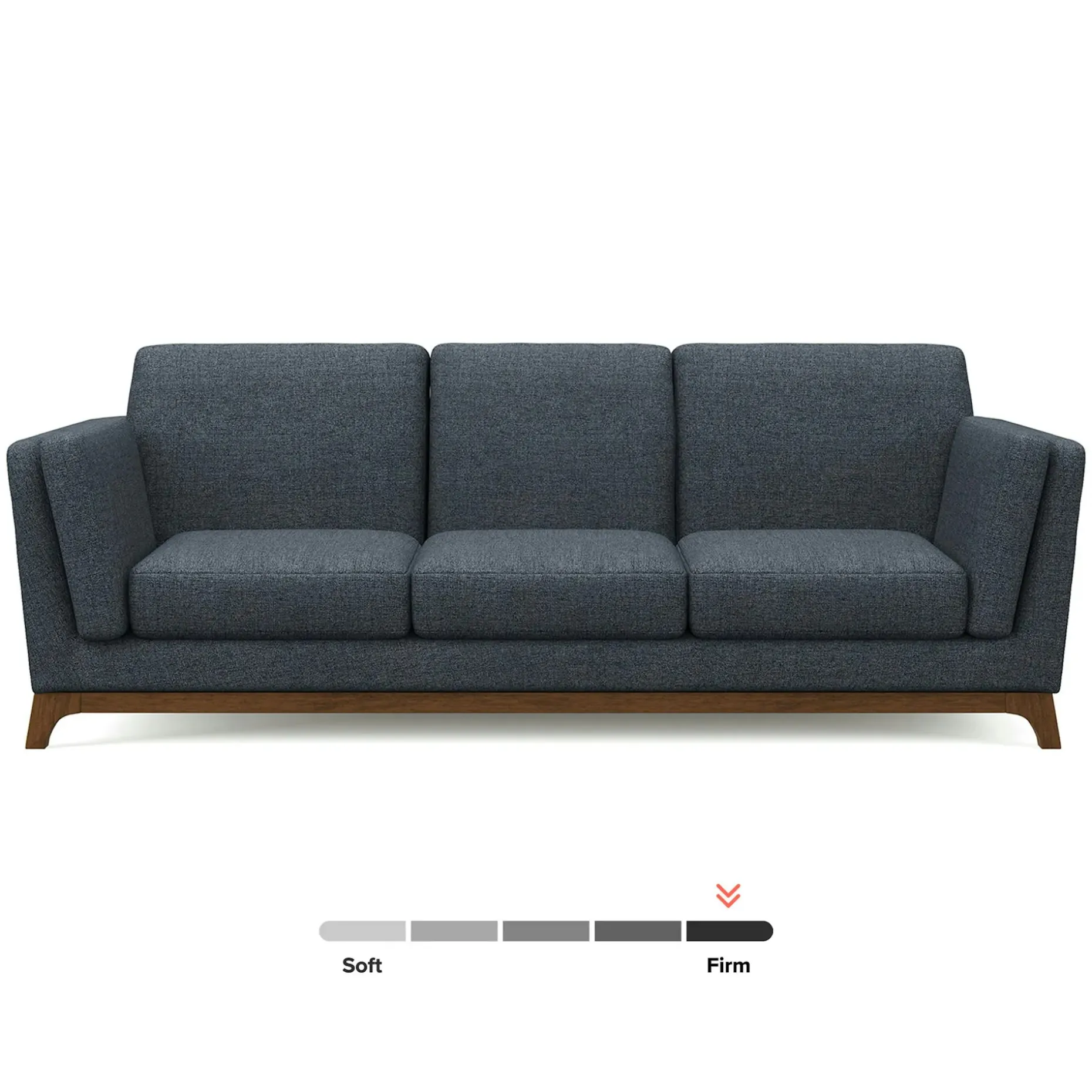 Ceni 83" Sofa - Denim Blue