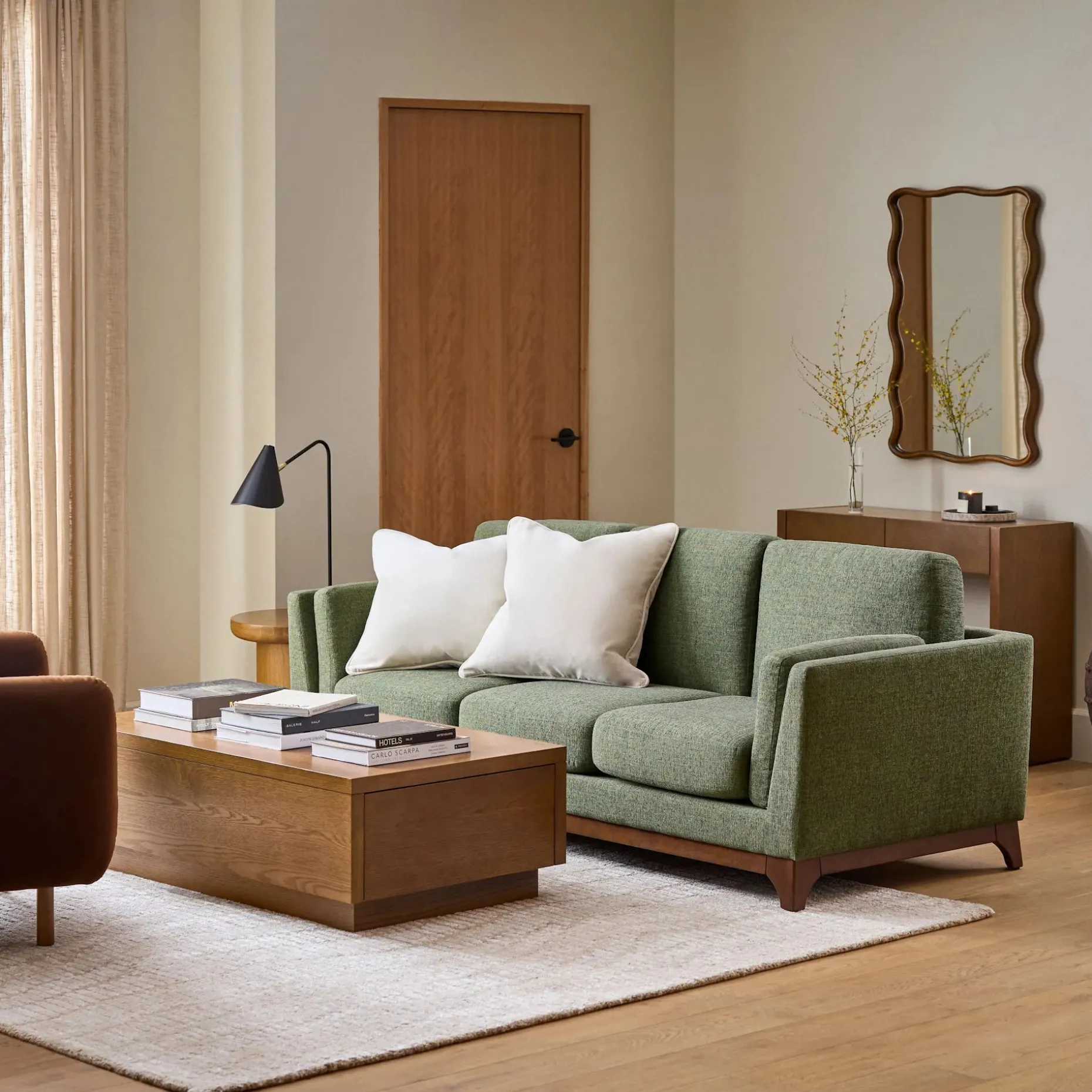 Ceni 83" Sofa - Hemlock Green