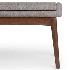 Chantel 56" Bench - Volcanic Gray