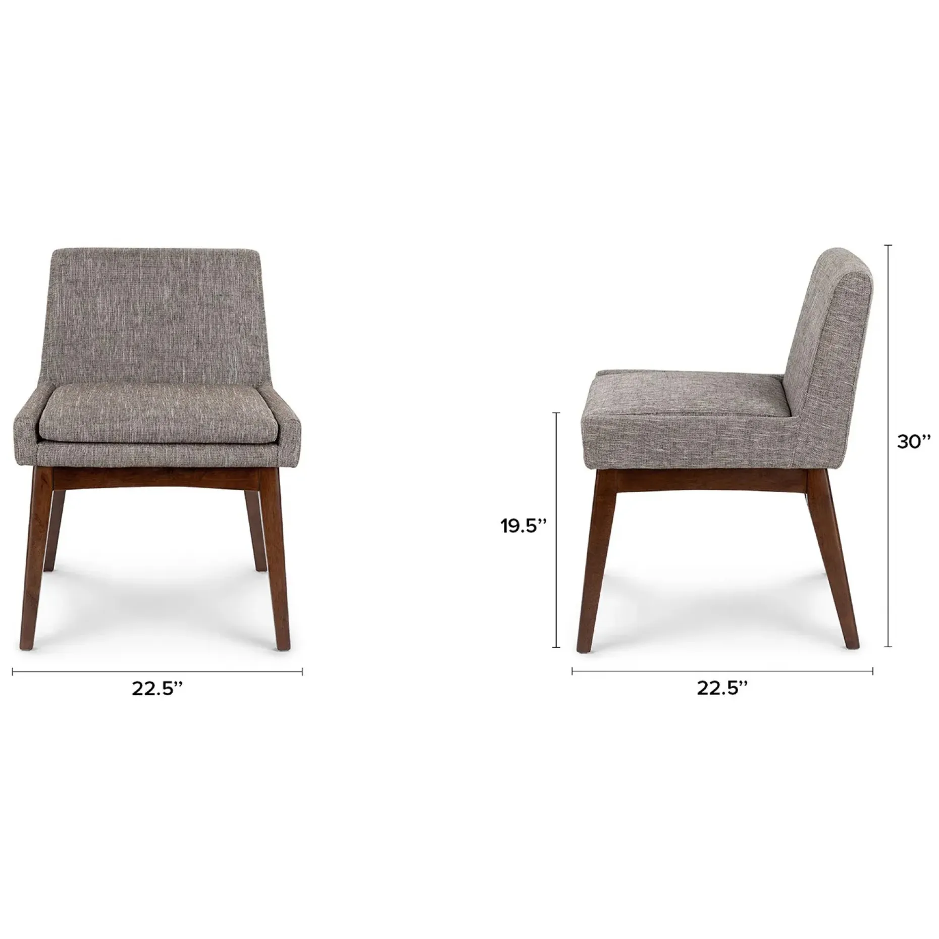 Chantel Dining Chair - Volcanic Gray