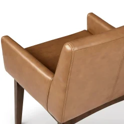 Chantel Leather Dining Armchair - Toscana Tan