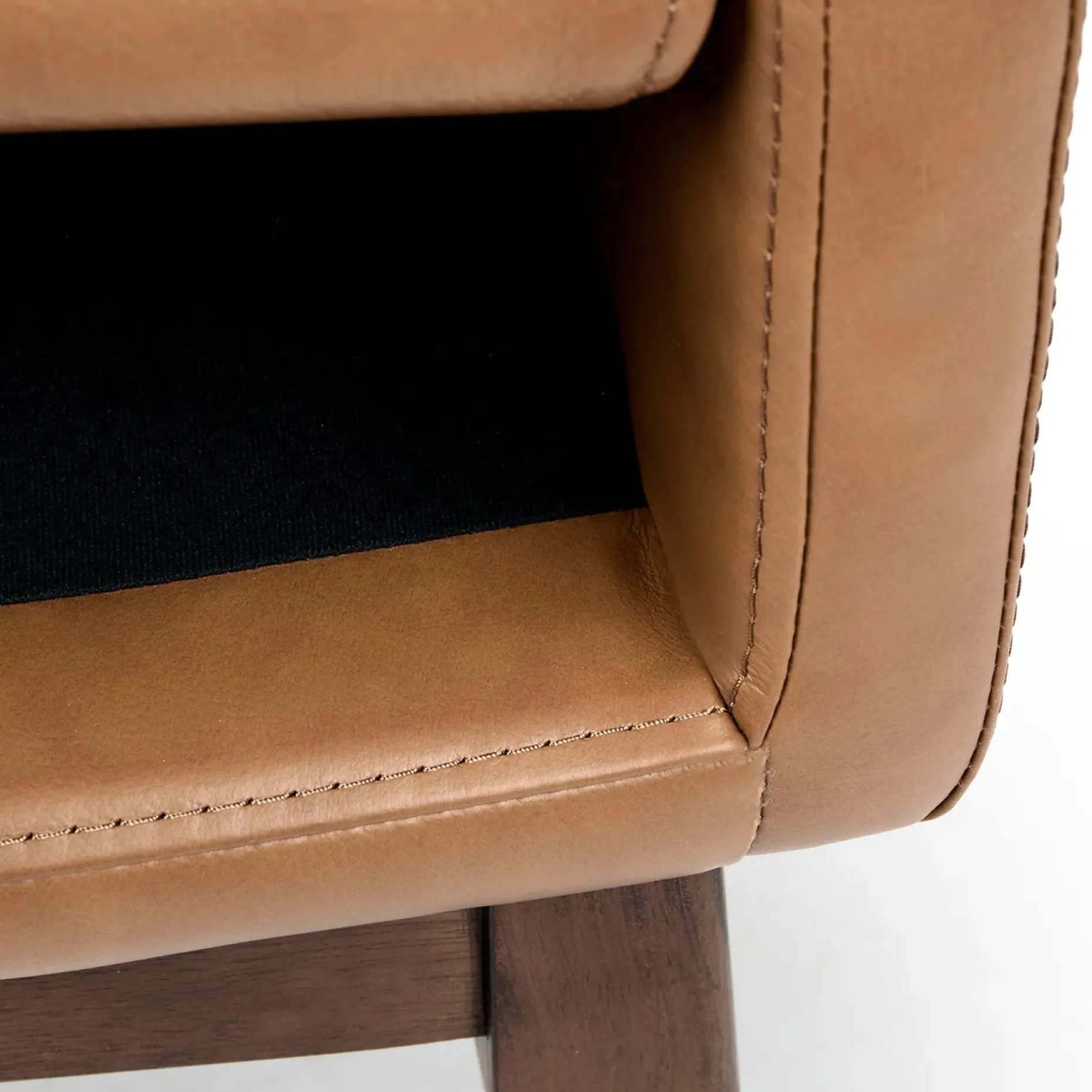 Chantel Leather Dining Armchair - Toscana Tan
