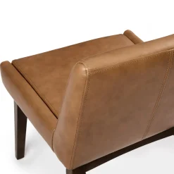 Chantel Leather Dining Chair - Toscana Tan