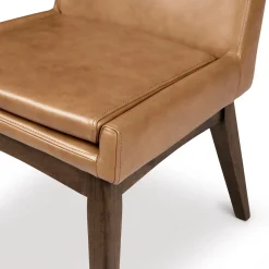 Chantel Leather Dining Chair - Toscana Tan