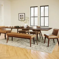 Chantel Leather Dining Chair - Toscana Tan