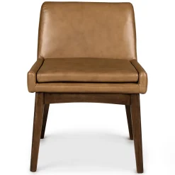 Chantel Leather Dining Chair - Toscana Tan