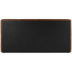 Cigar King Leather Storage Bed - Rawhide Brown
