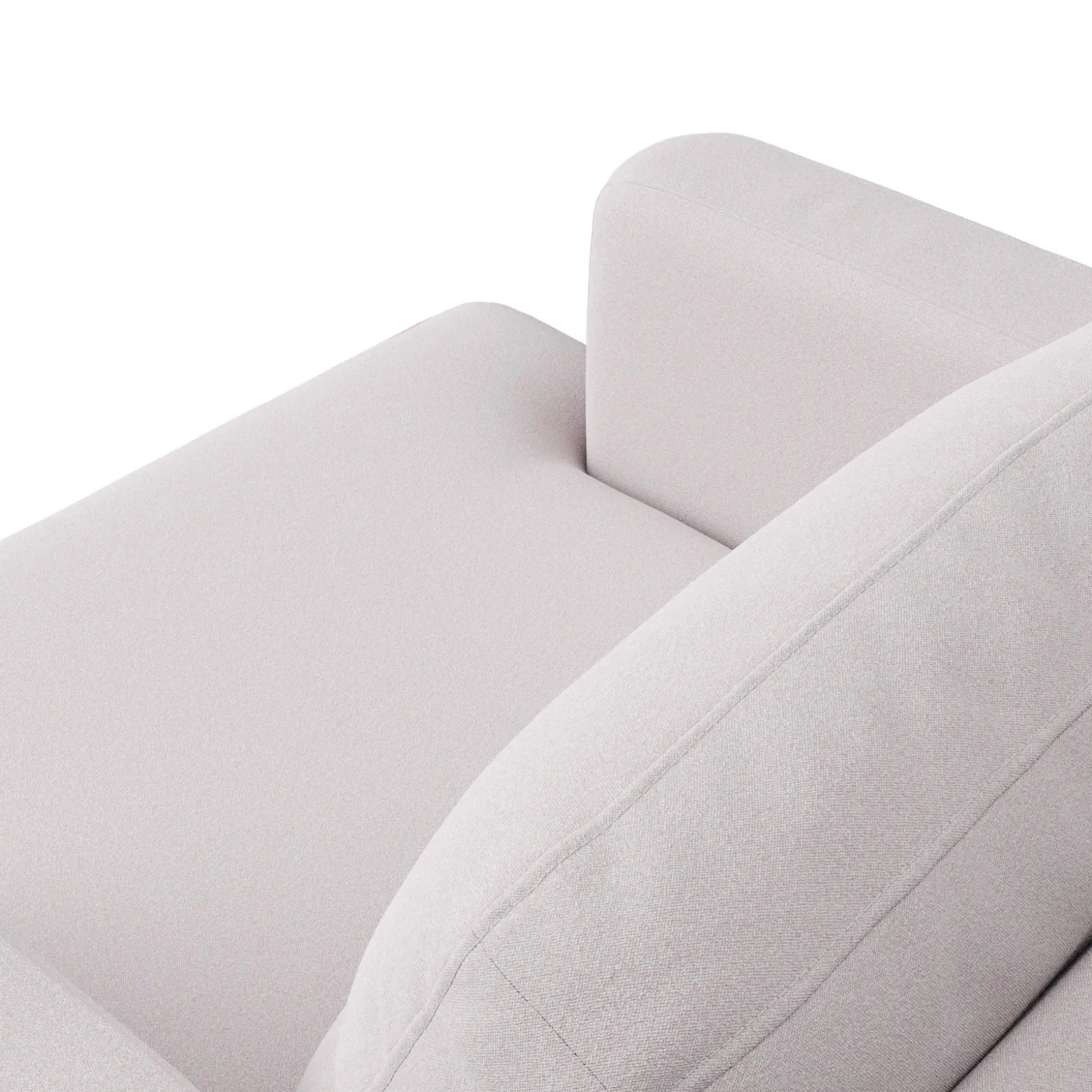 Cillian 36.5" Lounge Chair - Ratine Ivory