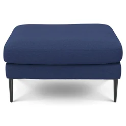Cillian 33" Ottoman - Ratine Navy