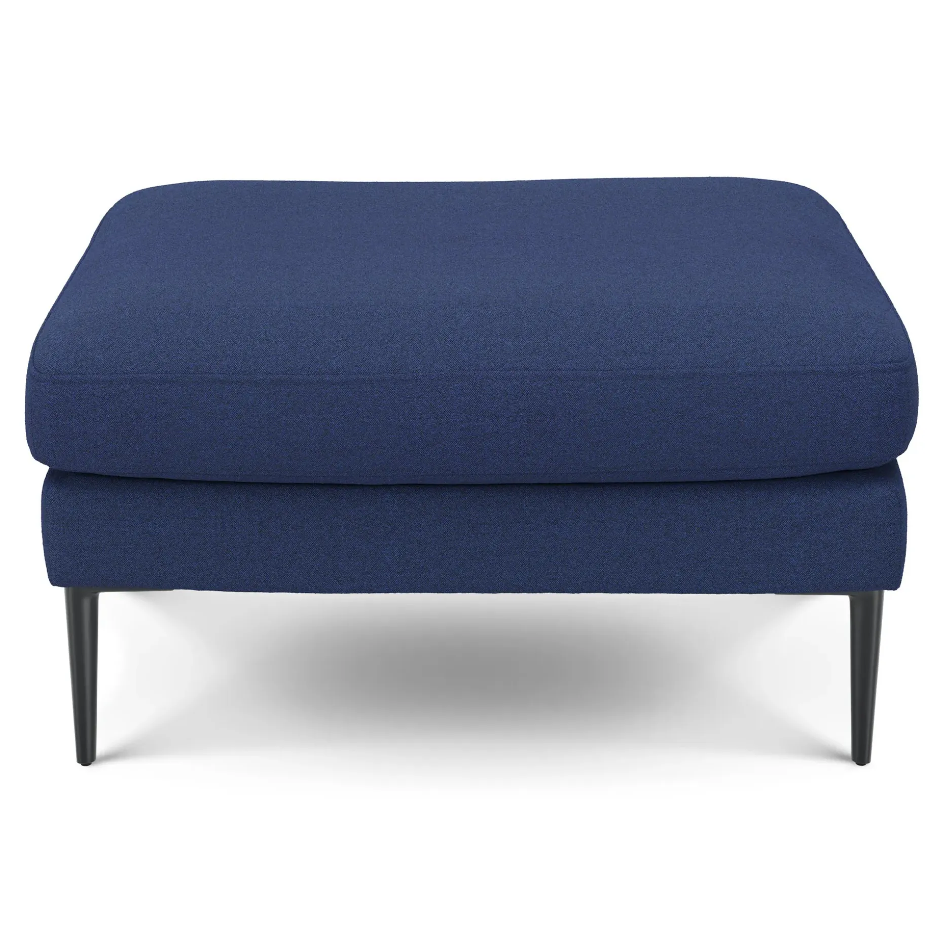 Cillian 33" Ottoman - Ratine Navy