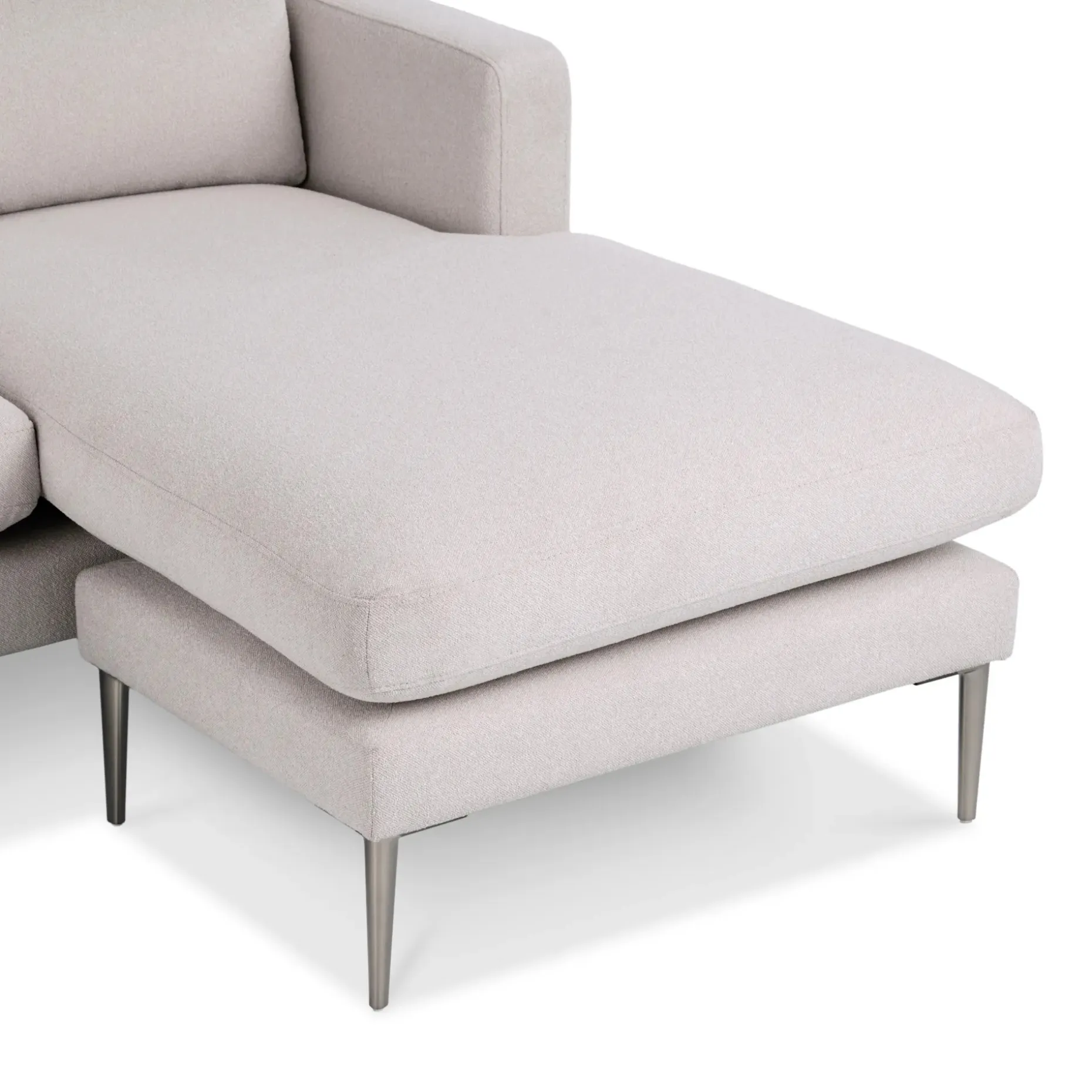 Cillian 93" Reversible Sectional - Ratine Ivory